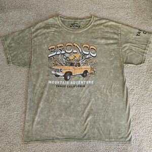 Ford Bronco Olive Adventure Tee LARGE